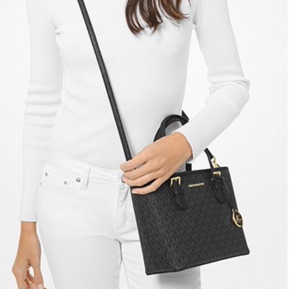 Michael Kors Small Crossbody Bag Satchel Black